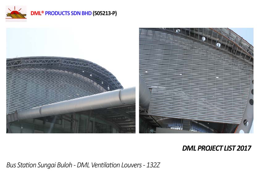 DML Ventilation Louver 132Z | Steel & Aluminium Louvers